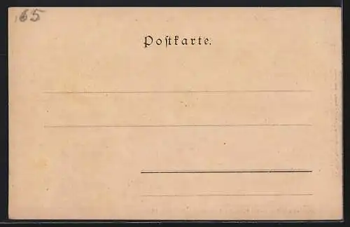 Künstler-AK Philipp + Kramer Nr. VIII /10: Cortina, Dürrensee mit dem Monte-Cristallo