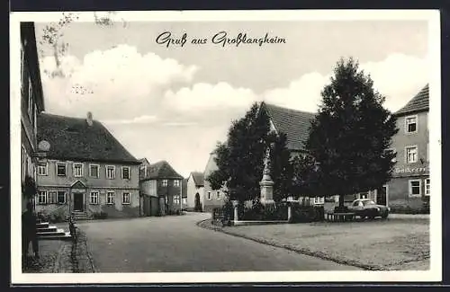 AK Grosslangheim, Ortsteilansicht