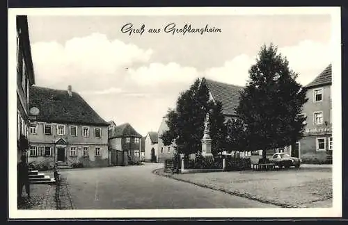 AK Grosslangheim, Ortsteilansicht