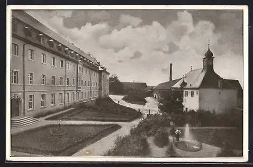 AK Münsterschwarzach, Abtei bei der Pforte