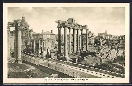 AK Roma, Foro Romano dal Campidoglio