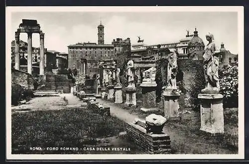 AK Rom, Foro Romano, Casa della Vestale, Vestal`s House