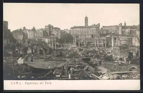 AK Roma, Panorama del Foro Romano