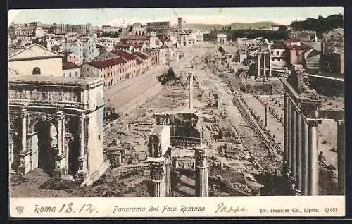 AK Roma, Panorama del Foro Romano