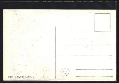 AK Roma, Arco di Settimio Severo con la Colonna di Joca, Foro Romano