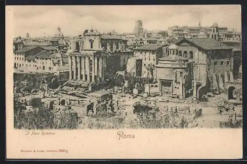 AK Rom, il Foro Romano, Teilansicht