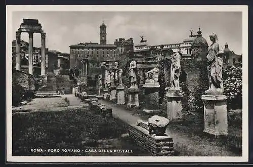 AK Rom, Foro Romano, Casa della Vestale, Vestal`s House