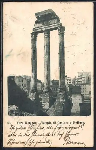 AK Rom, Foro Romano, Tempio di Castore e Polluce