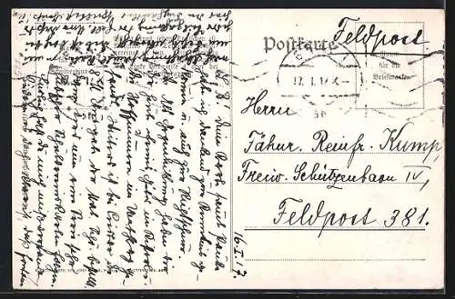 Künstler-AK Thörlhaus, Partie mit Rax und Schneeberg, Deutscher Schulverein