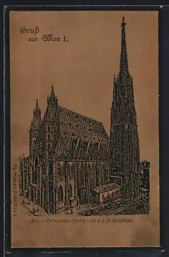 AK Wien, Dom- und Metropolitan-Pfarrkirche z. h. Stephan