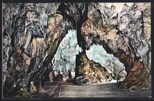 AK Trieste, Grotte di Postumia, La Rovina