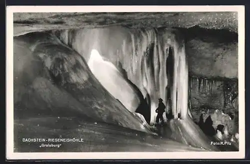 AK Dachstein-Rieseneishöhle, In der Gralsburg