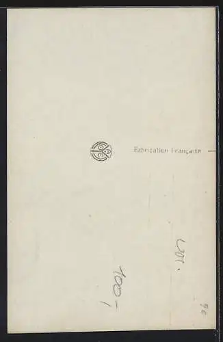 Foto-AK A. Noyer Nr. 3064: Junge Frau spielt Gitarre