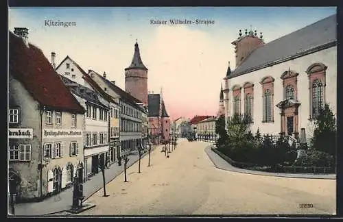 AK Kitzingen, Kaiser Wilhelm-Strasse