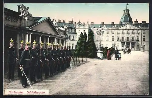 AK Karlsruhe, An der Schlosswache