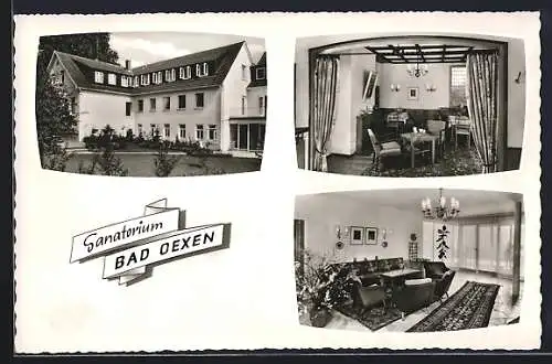 AK Eidinghausen, Hotel Sanatorium Bad Oexen