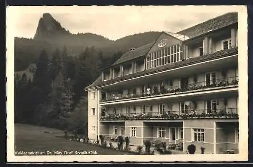 AK Kreuth /Obb., Waldsanatorium Dr. May