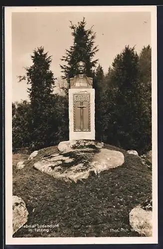 AK Tutzing, Grabmal Erich Ludendorff`s