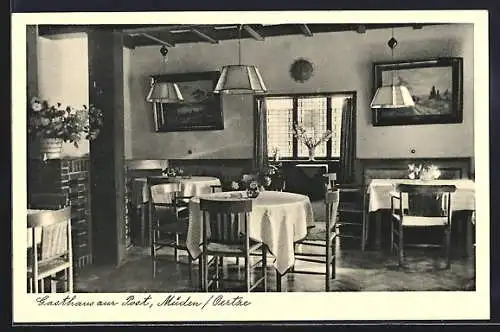 AK Müden /Oertze, Gasthaus zur Post