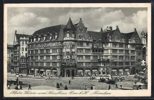 AK München, Waren-u. Kaufhaus Hertie