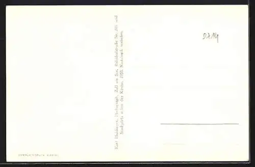 AK Schmittenhöhebahn, Ansicht mit Steinernem Meer