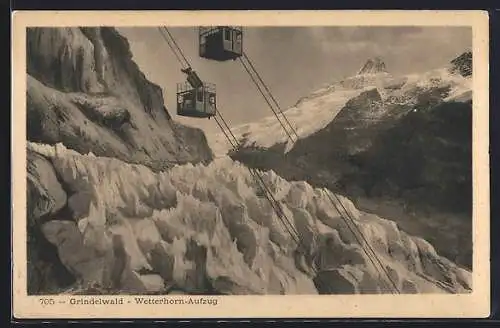 AK Grindelwald, Wetterhorn-Aufzug, Seilbahn