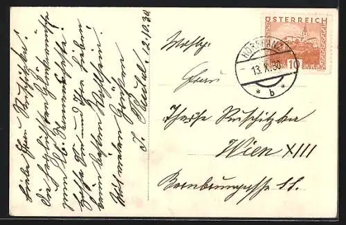 AK Bregenz a. B., Pfänderbahn mit Ortsansicht