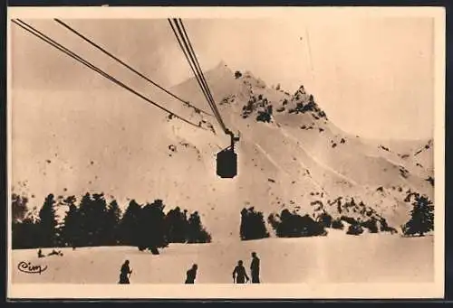 AK Mont-Dore-Sancy /P.-de-D., Les Aiguilles du Diable et le Telepherique