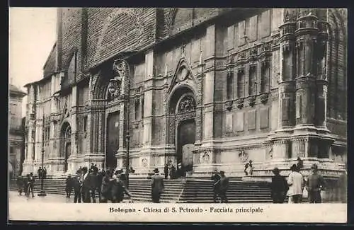 AK Bologna, Chiesa di S. Petronio, Facciata principale