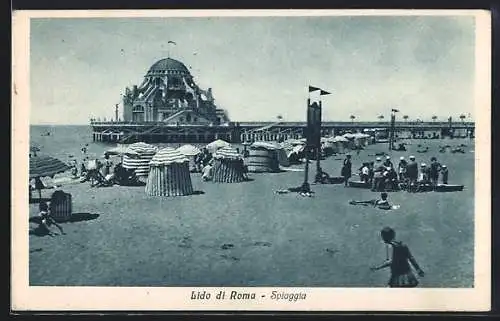 AK Lido di Roma, Spiaggia