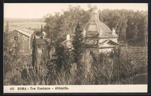 AK Roma, Tre Fontane, Abbazia