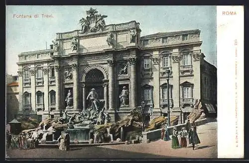 AK Roma, Fontana di Trevi