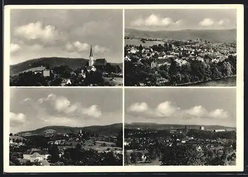 AK St. Ulrich, Ortsansicht mit Damberg, Isabellenhof, Neuschönau, Jägerberg, Steyr