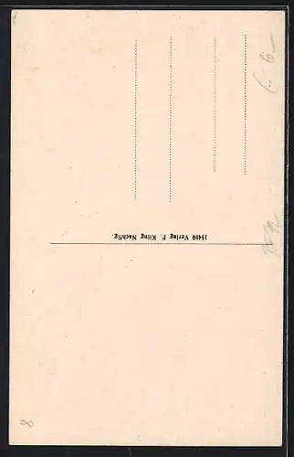 AK Klam bei Grein, Klamer Schlucht, Eingang mit Wasserfall