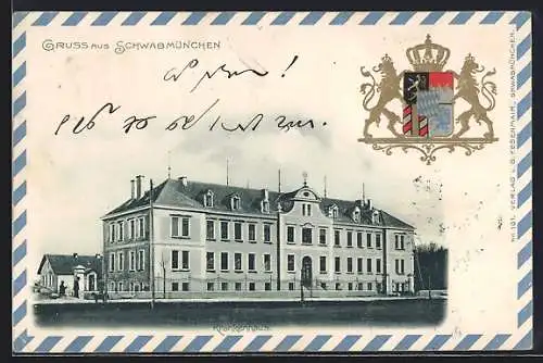 AK Schwabmünchen, Krankenhaus und Wappen