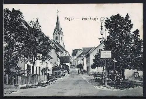 AK Engen, Partie in der Peter Strasse