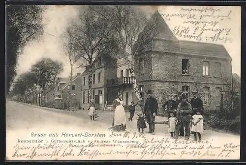 AK Hervest-Dorsten, Restaurant und Gartenwirtschaft von Andreas Wünnenberg