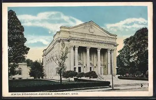 AK Cincinnati, OH, Jewish Synagogue Avondale