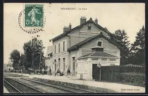 AK Rolampont, La Gare