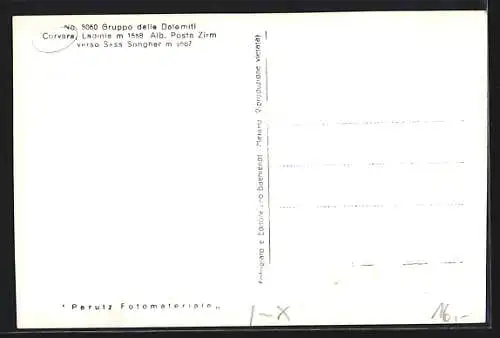 AK Corvara, Albergo Posta Zirm verso Sass Songher