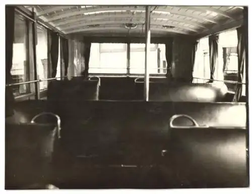 4 Fotografien Bus, Omnibus der Reichspost mit Weinberger Aufbau, Fabrik in der Zeppelinstrasse 71 München