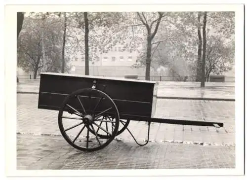 Fotografie Kutschwagen / Anhänger von der Wagenfabrik Karl Weinberger für Siemens-Schuckertwerke