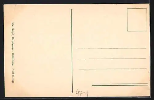 AK Heidelberg, Mensur in der Hirschgasse