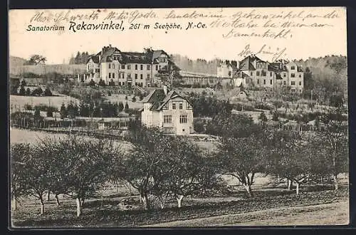 AK Rekawinkel /N.-Oe., Blick auf das Sanatorium