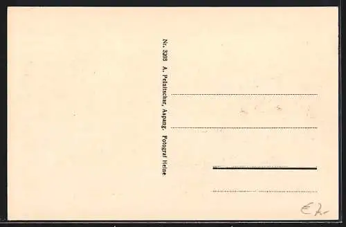 AK Mönichkirchen, Hotel Binder, Geschäft Friedrich Mayer