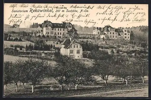 AK Rekawinkel /N.-Oe., Blick auf das Sanatorium