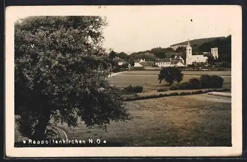 AK Rappoltenkirchen /N.-Ö., Teilansicht mit Kirche