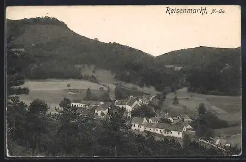 AK Raisenmarkt /N.-Oe., Ortsansicht aus der Vogelschau