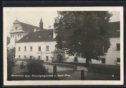 AK Mauerbach, Versorgungsanstalt d. Stadt Wien