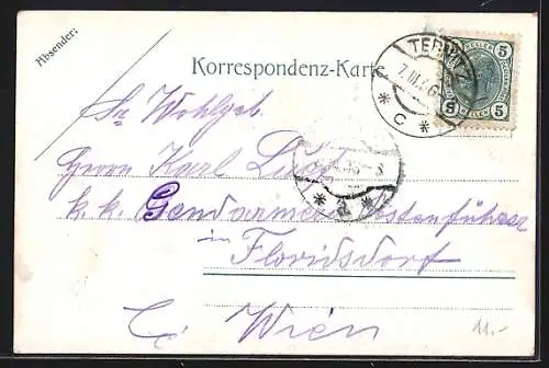 AK Neunkirchen /N.-Oe., Hauptplatz mit Totalansicht